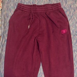 Savage X Fenty Burgundy Joggers